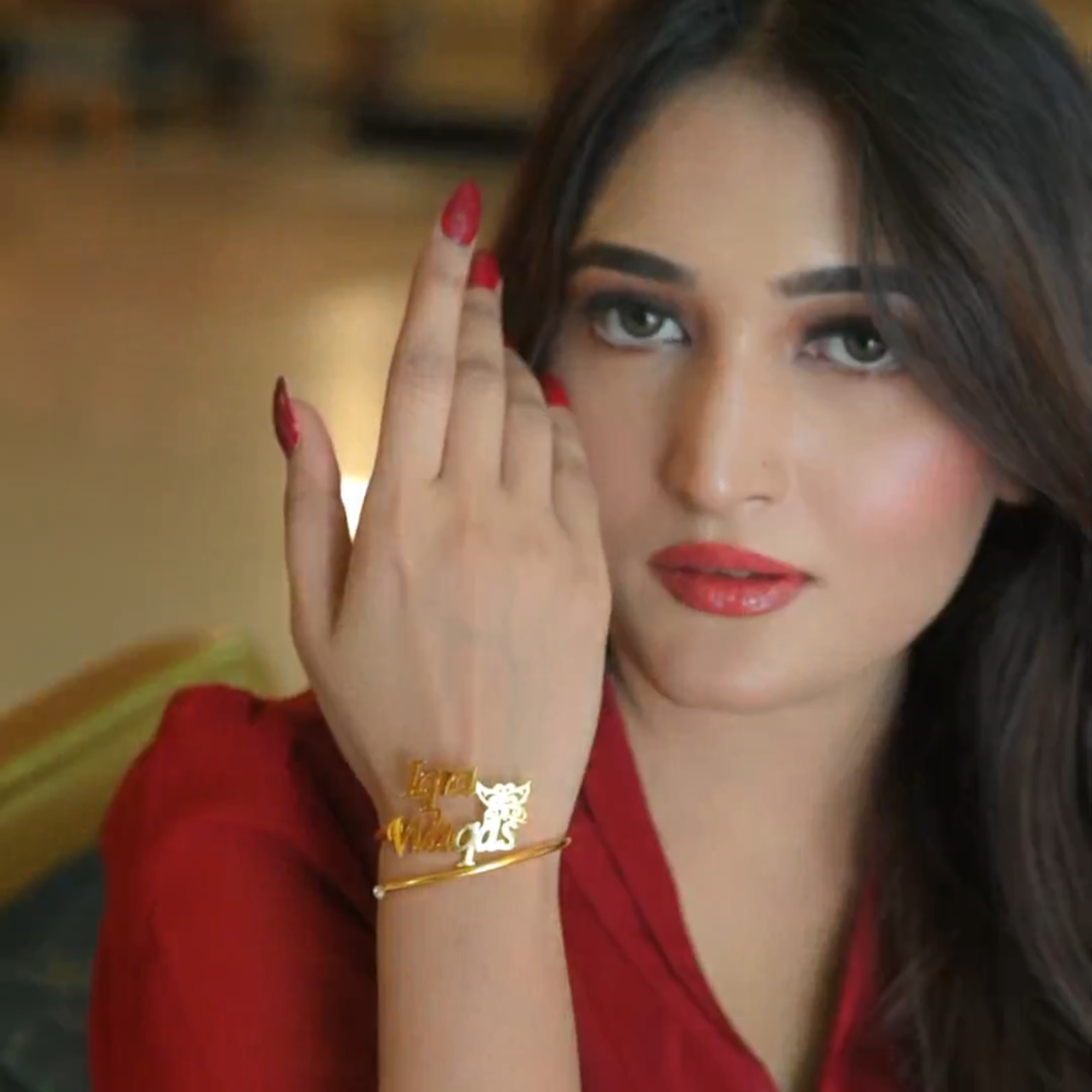 Butterfly Name Customized Bangle for Women – Elegant Personalized Jewelry in Pakistan