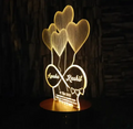 Customized 3D Illusion Name Lamp – LED Night Light & Gift in Pakistan