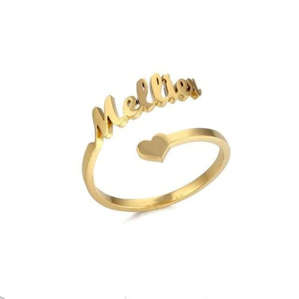 Elegant Name Ring for Women – Personalized Jewelry in Pakistan